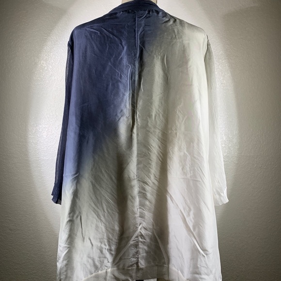 Viviana Uchitel Gradient Elaine Rouged Mesh Insert NWT - Picture 4 of 8